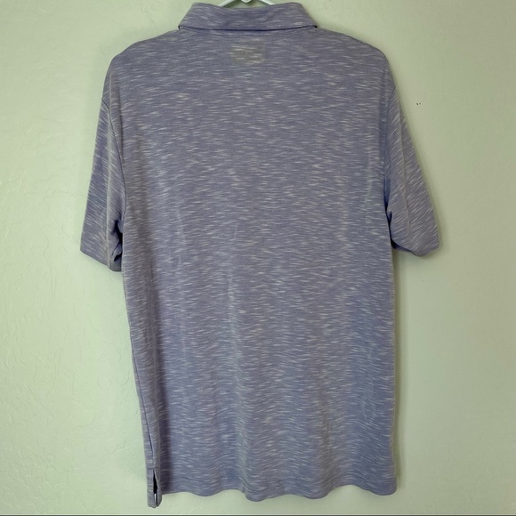 PGA Tour Golf Polo Shirt Purple Mens Size Medium - Picture 5 of 9